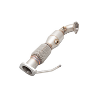 XForce Non-Polished Stainless Steel 4" Dump & Cat Kit E2-G4FJKITB