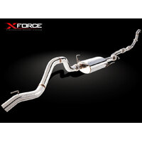 XForce 3in Turbo-Back Exhaust No Cat - Non-Polished (Colorado RC 11-12)