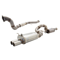 XForce 3.5in Turbo-Back Exhaust - 4in Dump for (Falcon BA-BF XR6/F6 Sedan)