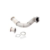 XForce 4in Dump Pipe + 3.5in Cat - Stainless Steel (Falcon BA-BF XR6/F6 Turbo)