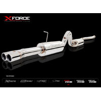XForce 3.5in Turbo-Back Exhaust - 409 Stainless for (Falcon BA-BF XR6 Turbo Ute)