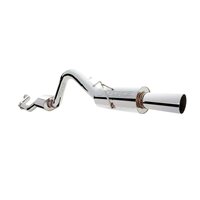 XForce 3.5" Center with VAREX Rear, Raw 409 Stainless Cat-Back System