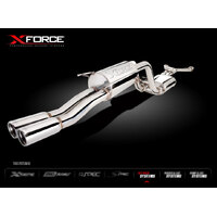 XForce Twin 2.5" Cat-Back Stainless Steel E4-FG70-CBS