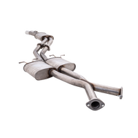 XForce Twin 2.5in Cat-Back Exhaust - Non-Polished Stainless E4-HV20-1-CBS