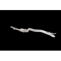 XForce 3in Particulate Filter-Back Exhaust, Stainless Steel (Triton 2.4L MQ)