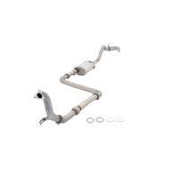 XForce 3in Turbo-Back Exhaust No Cat, Non-Polished (Navara D40 2.5L)