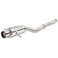 XForce 2.5in Cat-Back Exhaust, Non-Polished Stainless for (Impreza 94-07 NA)