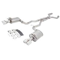 XForce Twin 3in Cat-Back Exhaust - Non-Polished Stainless (HSV Maloo 13-17)