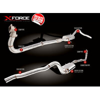 XForce 3in Turbo-Back Exhaust - Mild Steel (Patrol GU 99-06) EM-NP42W-TBS