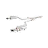 XForce Twin 3in Header-Back Exhaust - Stainless Steel (300C 6.1L SRT8)