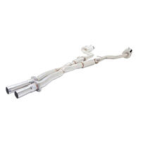 XForce Twin 3in Cat-Back Exhaust - Stainless Steel (300C SRT-8 2012+)