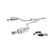 XForce Twin 3in Cat-Back Exhaust w/Varex Mufflers - Stainless (300C SRT8 2012+)