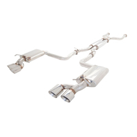 XForce Twin 3in Cat-Back Exhaust - Stainless Steel (Mercedes C63 08-14)