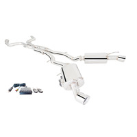 XForce Twin 3in Cat-Back Exhaust w/Dual Varex Mufflers (Camaro Gen 6)