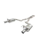 XForce Twin 3in Cat-Back Exhaust - Stainless (Mustang GT 2015-17 Fastback)