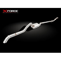 XForce 3in Turbo-Back Exhaust w/Cat - Stainless Steel (Ranger PX/BT-50 11-15)
