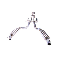 XForce Twin 2.5in Cat-Back Exhaust - No Tips - SS (HSV Maloo Ute 01-04)