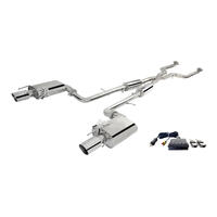 Xforce Twin 2.5" Stainless Steel Cat-Back Exhaust System w/ Varex Rear Mufflers
