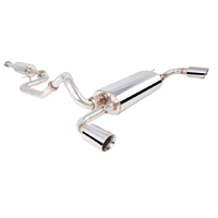 XForce 3in Turbo-Back Exhaust - Stainless Steel (Mazda3 MPS BL 08-13)