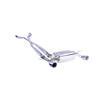 XForce Twin 2.5in Cat-Back Exhaust - Stainless Steel (Nissan 350Z)