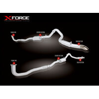 XForce 3in Cat-Back Exhaust - Stainless Steel (Patrol 88-97) ES-NY60-CBS
