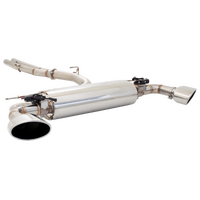 XForce Twin 2.5" to 3" 304 Stainless Steel Cat Back Exhaust System With VAREX