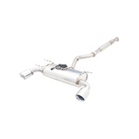 XForce 2.5in Stainless Steel Cat-Back Exhaust System w/ Varex Rears for (86/BRZ)