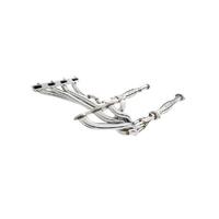 XForce (FG SEDAN) Header & Metallic Cat Kit - Non-Polished Stainless Steel