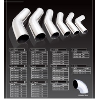 XForce 2.5"/60 Degree Mandrel Bend - 304SS Brushed MSB250-60