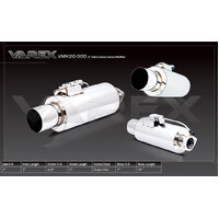 XForce Varex Universal Canon Muffler - 3in Inlet/4.5in Outlet VMK2G-300