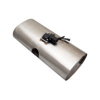 XForce Varex East West Muffler 9x6x24in/3in Single Inlet - Dual 2.5in Outlets