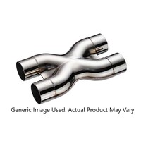 XForce XP02-300(409) 409 Stainless Steel Twin 3" X-Pipe XP02-300-409