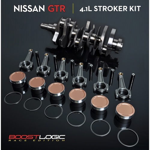 Boost Logic 4.1L Stroker Kit FOR Nissan SKYLINE R35 GTR 09-2016 VR38DETT
