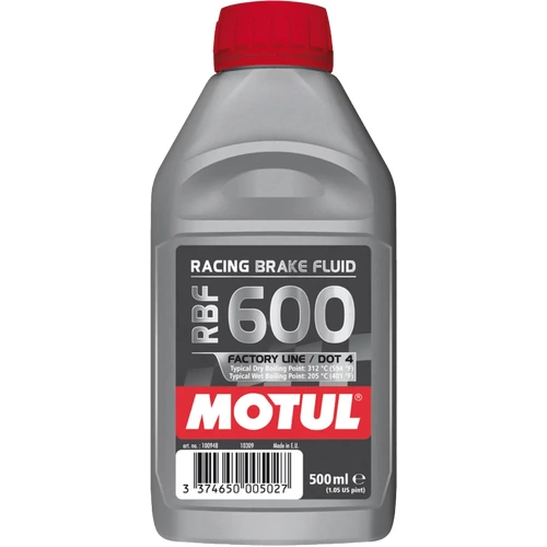 MOTUL Motorsport Brake Fluid RBF 600 Factory Line 0.5L