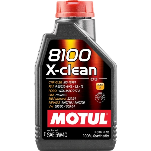 MOTUL General Servicing  8100 X-CLEAN 5W-40  12 _ 1L 