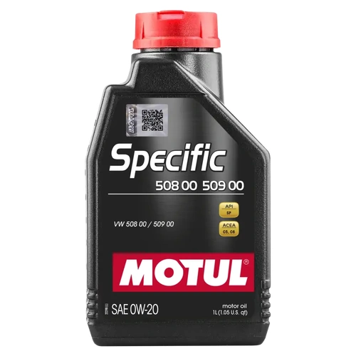 MOTUL Specialist Servicing  SPECIFIC 508 00 509 00 0W-20  12 _ 1L 