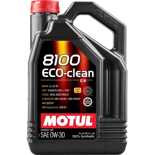 MOTUL General Servicing  8100 ECO-CLEAN 0W-30  4 _ 5L 