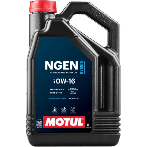 MOTUL Hybrid  NGEN HYBRID 0W-16  4 _ 4L 