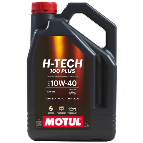 MOTUL General Servicing  H-TECH 100 PLUS 10W-40  4 _ 4L 