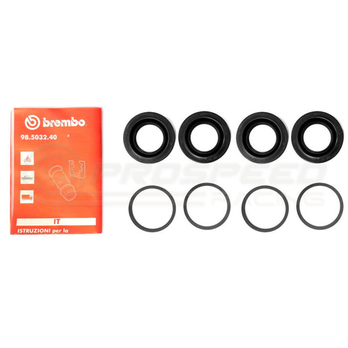 Brembo Genuine Replacement Seal Kit Suit Rear Calipers PAIR - Subaru STI 01-07