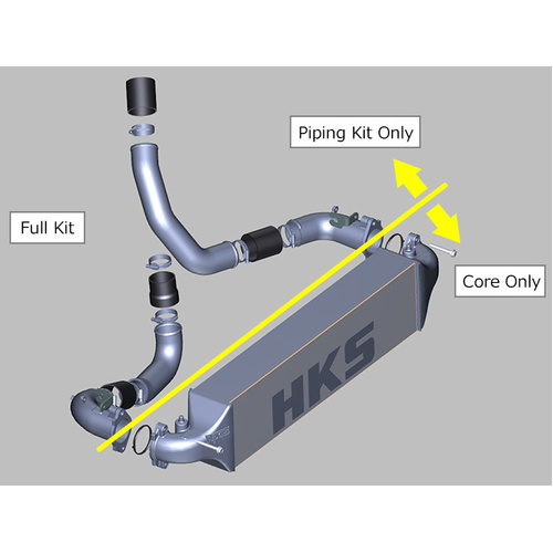 HKS Front Mount Intercooler & Piping Kit - Honda Civic Type R FL5 22+
