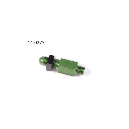 Radium AN Bulkhead Fitting with Jam Nut