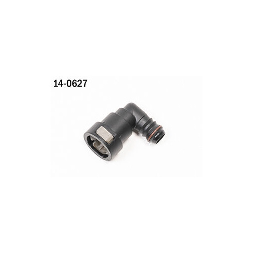 Radium Engineering 16mm SAE Female to 90deg 5/8in Barb