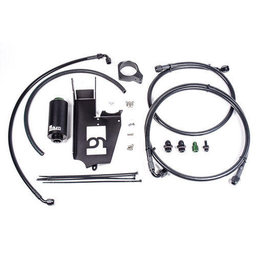 Radium Fuel Hanger Plumbing Kit w/Filter - Mitsubishi Evo 7-9