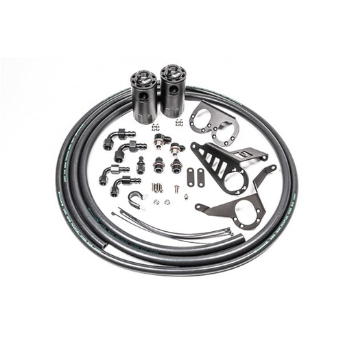 Radium VTA Dual Catch Can Kit - Toyota Supra A80 93-02