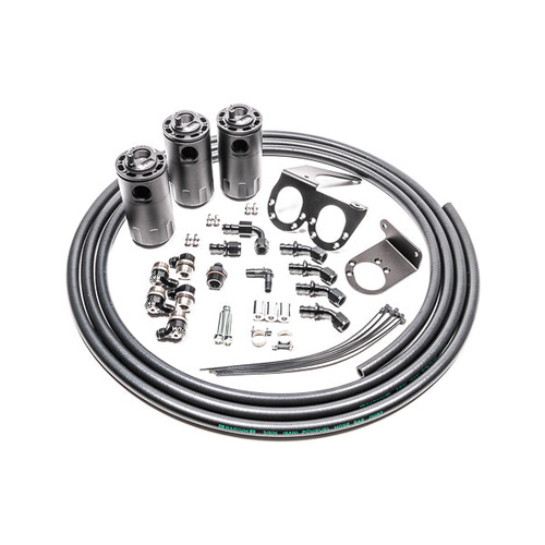 Radium Triple Catch Can Kit, Nissan R35 GT-R, Fluid Lock