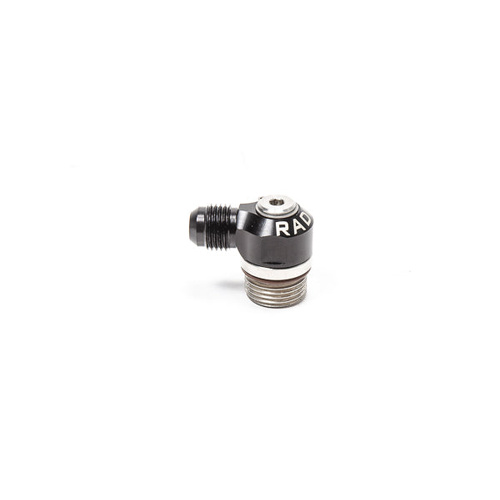 Radium V2 AN ORB to AN Male Flare Low Profile Swivel Banjo Fittings