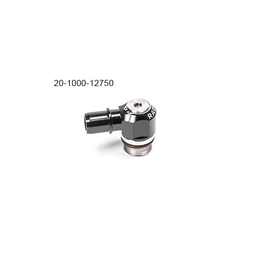 Radium V2 AN ORB to SAE Male EFI Quick Connect Low Profile Swivel Banjo Fitting