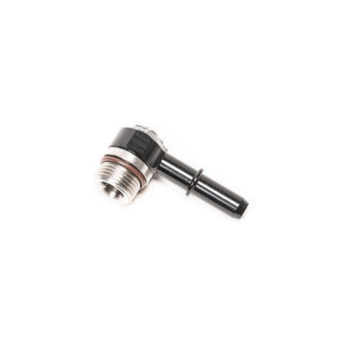 Radium V2 AN ORB to SAE Male EFI Quick Connect Low Profile Swivel Banjo Fitting