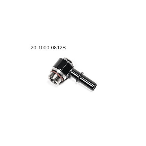 Radium V2 AN ORB to SAE Male EFI Quick Connect Low Profile Swivel Banjo Fitting